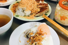 Bánh Cuốn Nhân Thịt Ruốc Tôm